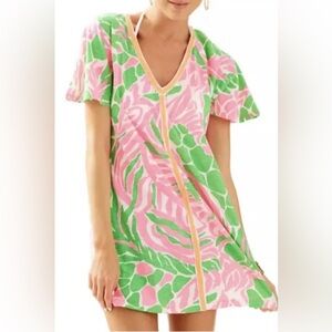 Lilly Pulitzer Bonita Cover Up  - Size XS - in Sneaky Tiki